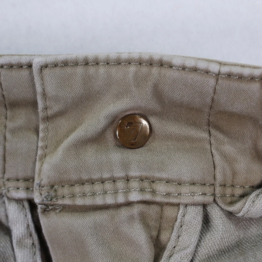 7 For All Mankind Luxe Performance Khaki Chino Pants Men's Size 32